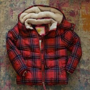 Mini Boden girls Short puffer
